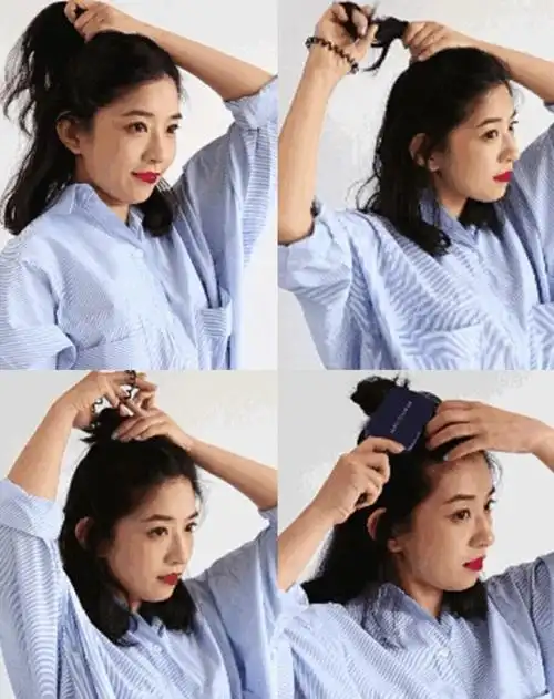 减龄显活泼的丸子头这些扎法简单容易上手值得你的学习