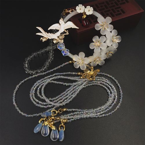 古风禁步汉服压裙坠配饰腰佩古风饰品吊坠腰间流苏挂件成品襟步 森屿