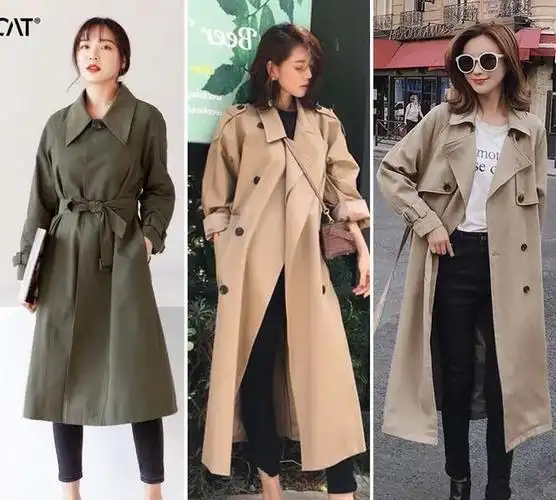 风衣搭配这三种内搭,带着一丝复古气质,显得十分有气场