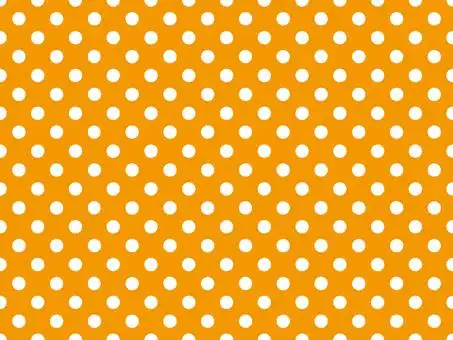 波尔卡圆点图案黄色1