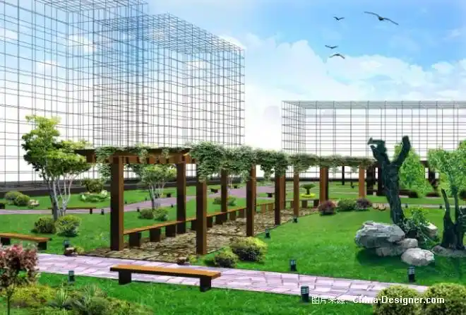 学校园林绿化-欧工的设计师家园-学校