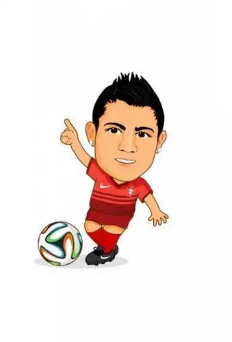 足球巨星c罗漫画形象图片第一辑18