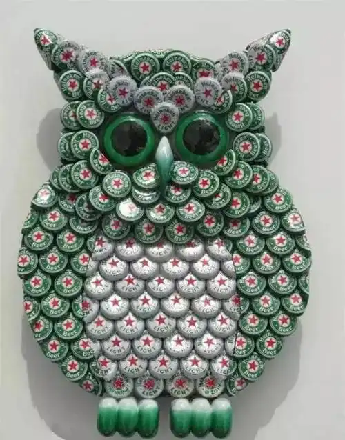 创意家居:瓶盖儿变废为宝