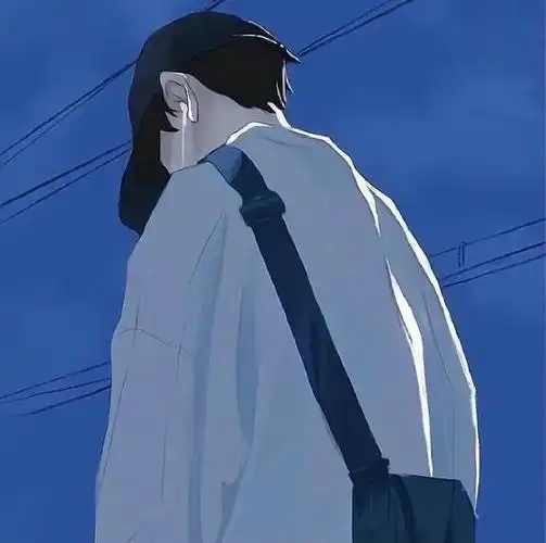 蓝色系头像好爱