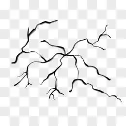 裂纹裂开装饰素材