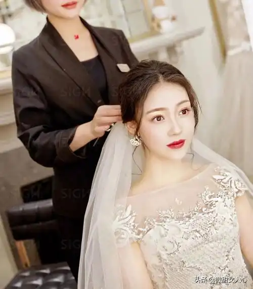 2020韩式新娘造型,送给正准备结婚的你,让你做最美新娘