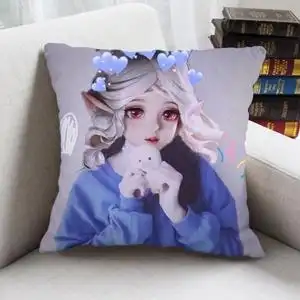 王者荣耀瑶瑶公主抱枕遇见神鹿皮肤cos周边定制枕头卡通玩偶手办