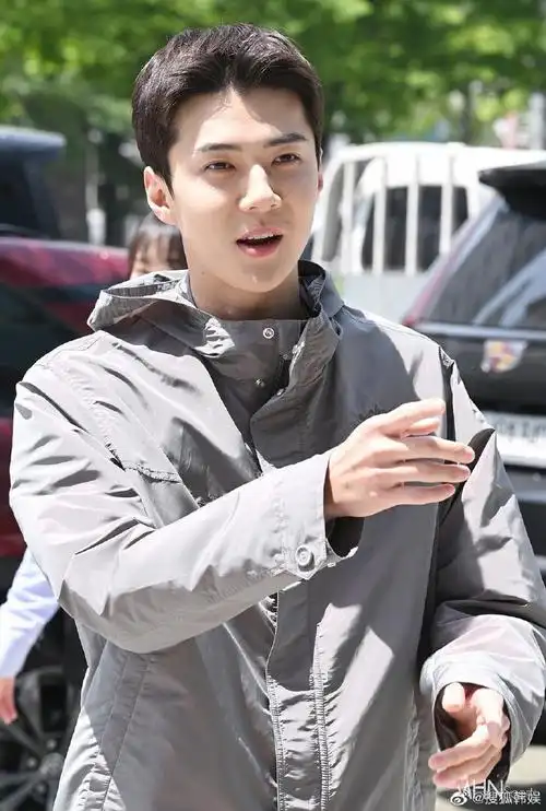 黑短发清爽大帅哥这是什么冻龄男高状态也太好了吧吴世勋超话exo超话