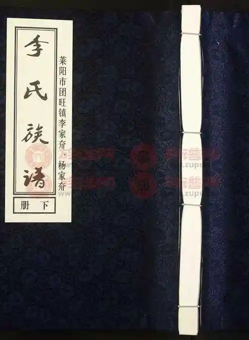 李氏族谱[上下册]第2本 - 李氏堂号字辈查阅 - 族谱网