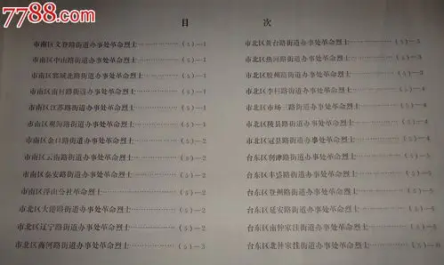 【山东省青岛市革命烈士英名录】青岛市人民政府编