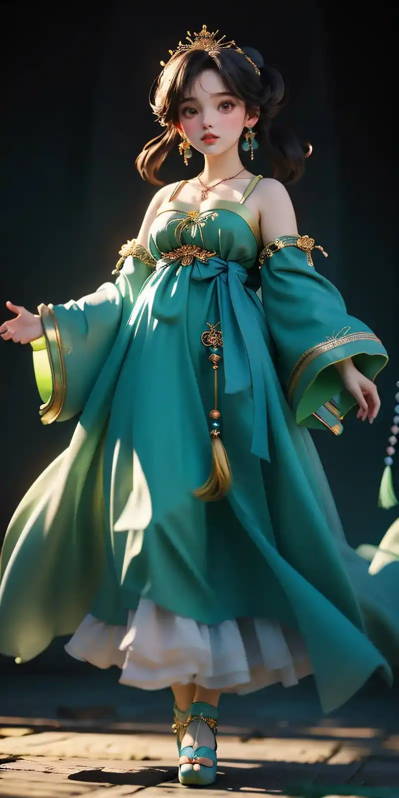 今天来一波古风盲盒.#ai绘画 #古风 #汉服 #二次元   - 抖音