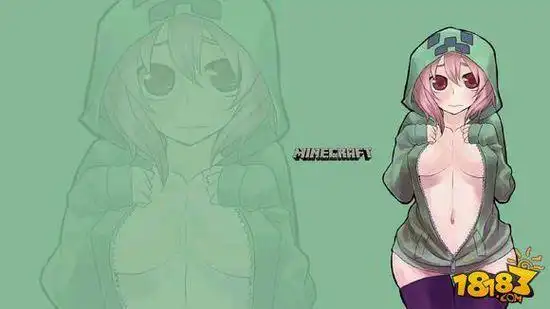 将游戏中怪物娘化,下面小编要给大家带来的就是人气最高的苦力怕娘,一