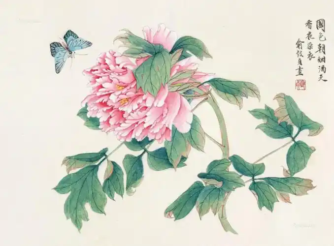 俞致贞田世光于非暗三大工笔名家的牡丹作品合集