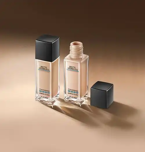 化妆品摄影修图--美宝莲粉底液