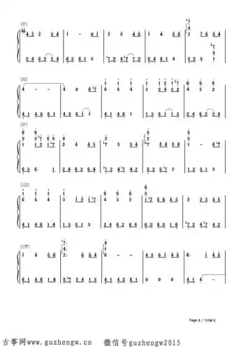 always with me双手简谱和五线谱完全对应,是eop教学曲.