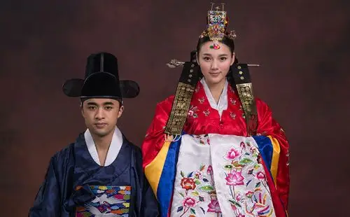 韩服婚纱照图片大全欣赏