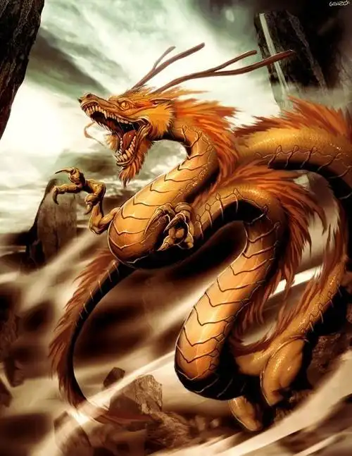 shenglong is a spiritual dragon from chinese myth