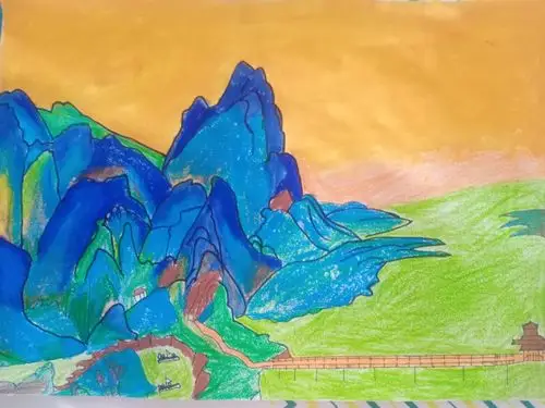 国家宝藏之千里江山--二八中队感受祖国大好河山