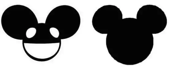 米奇简笔画头部