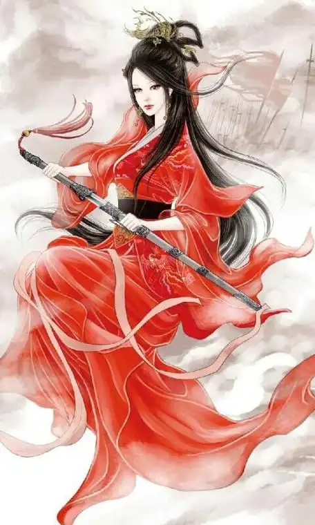 古风,侠女,执剑,红字 - 堆糖,美图壁纸兴趣社区