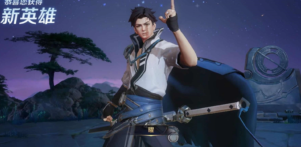 曜这个英雄真的是唯一一个可以和铠对面的战士英雄,这个英雄其实比铠