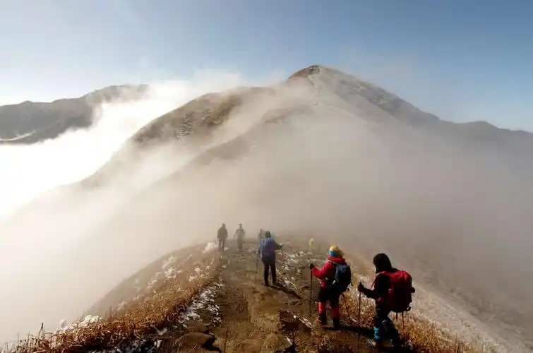 2019年元旦重装穿越武功山