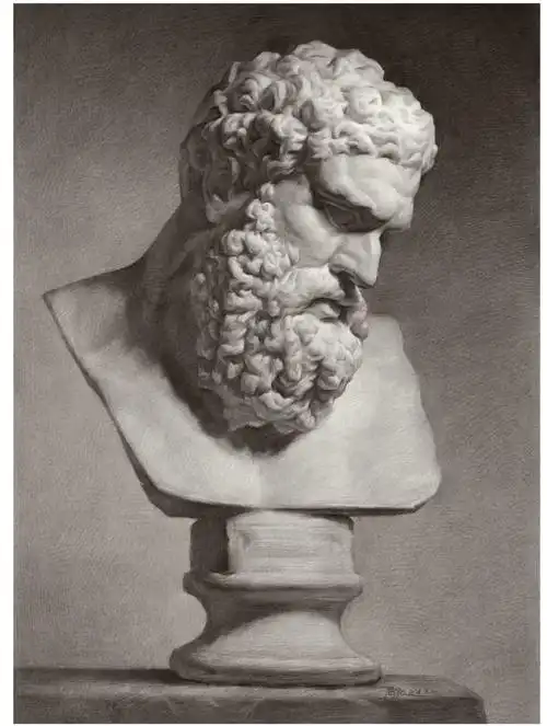 屈凯老师经典石膏像