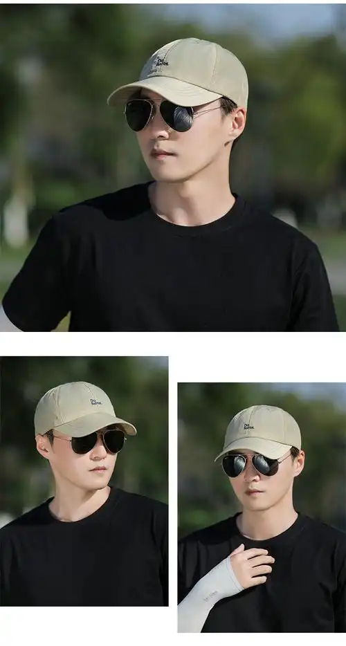 jeep吉普高档精品速干运动帽子男潮春夏透气鸭舌帽男士太阳帽女夏季