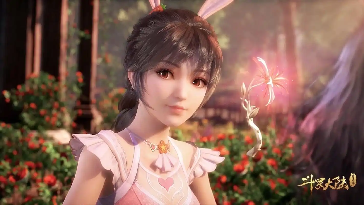 唐三换上小舞的兔子装,"清纯"又可爱这样说可能有些小伙伴不太相信