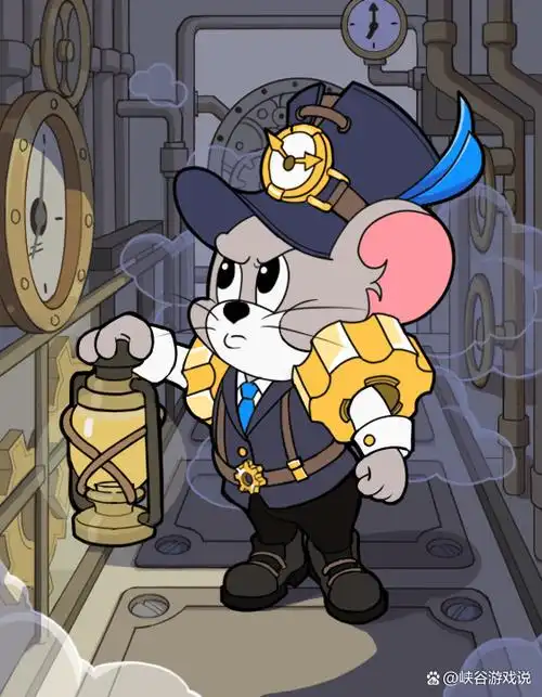 铁甲钢心《猫和老鼠》全新a级皮肤蒙金奇·机械之心勇猛登场