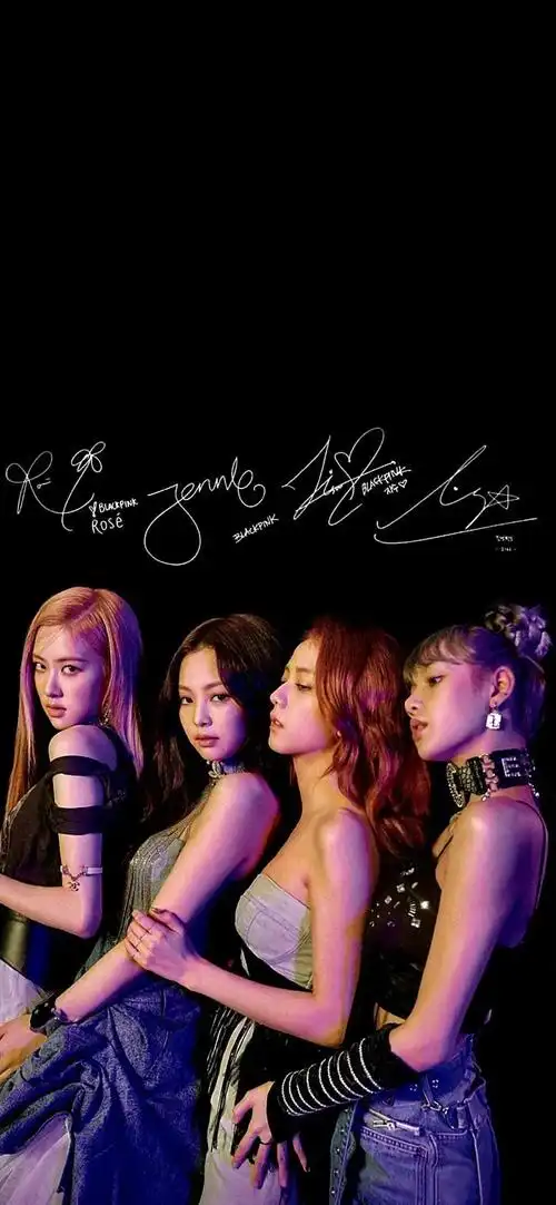 有没有blackpink四人的壁纸无水印