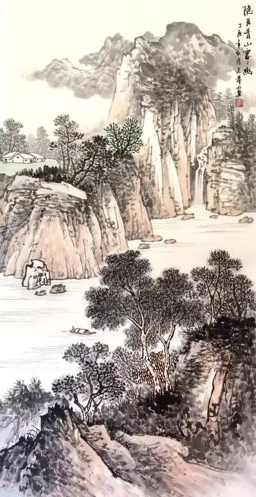 辉煌伟业,时代新歌----喜迎建国70周年当代山水画名家陈文举作品微展