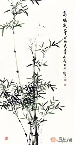 石荣禄新品国画竹子《高风亮节》