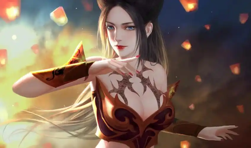 插画天行九歌焰灵姬4k动漫壁纸