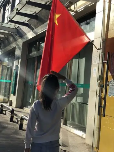 有国旗飘扬的地方,就有在五星红旗下茁壮成长的成志少年们向她敬礼.