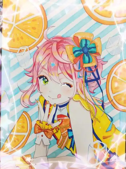 马克笔  #插画临摹  #插画  #动漫  #马克笔手绘