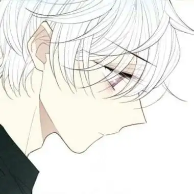 白发可爱动漫男生头像