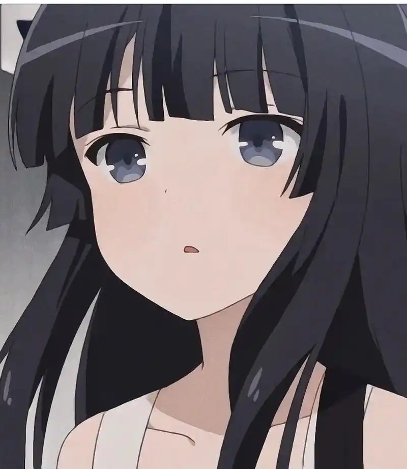 高冷女孩;动漫头像 点个赞