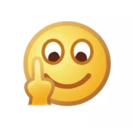 "竖中指"——使用率9%