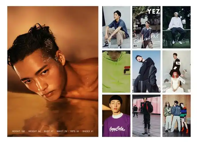 中国男模特模卡资料一平面影视模特哪里找我们如一摄影帮您一条龙服务