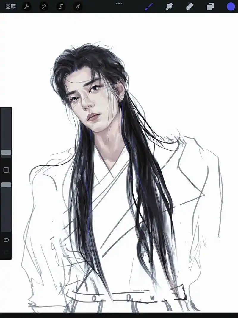 肖战郭靖 #小飞侠 #画渣日常 #procreate绘画 - 抖音