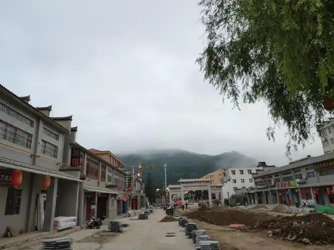 太白县城街景