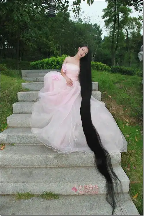 江西上饶长发女夏爱风长发图片集