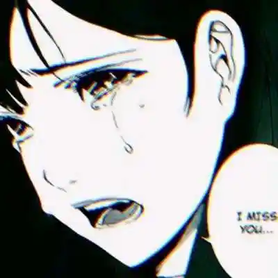 黑暗系漫画女生头像