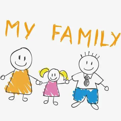 简笔画吧幼儿家庭成员简笔画幼儿家庭成员简笔画怎么画家庭日简笔画
