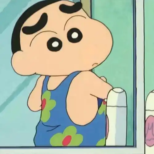 头像  #自截自调  #蜡笔小新