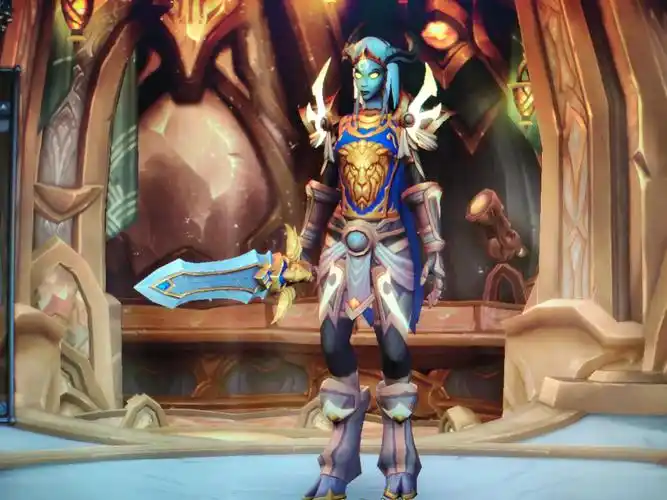 这才是光铸德莱尼最帅气的幻化