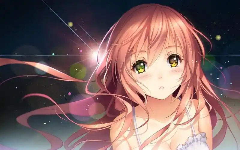 可爱呆萌少女图片桌面壁纸,清新可爱的动漫少女,带你感受二次元世界的