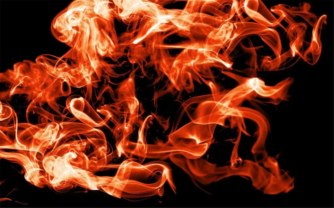 精选别具一格的燃烧火焰造型创意设计图片素材桌面壁纸下载(2)