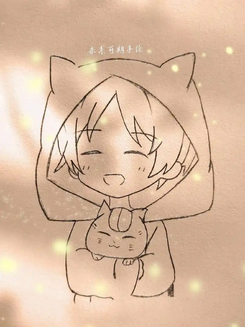 夏目友人帐,美丽而虚幻的人与妖的物语 #夏目友人帐简笔画 # - 抖音